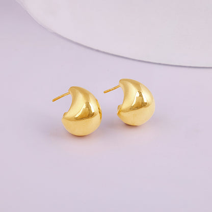 Golden Glam Girl Earrings