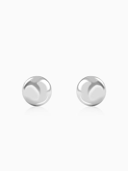 Silver Glow Power Earrings