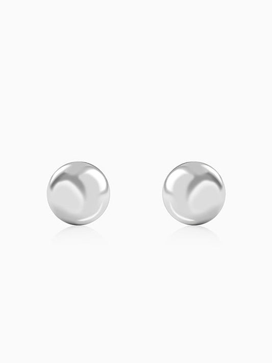 Silver Glow Power Earrings