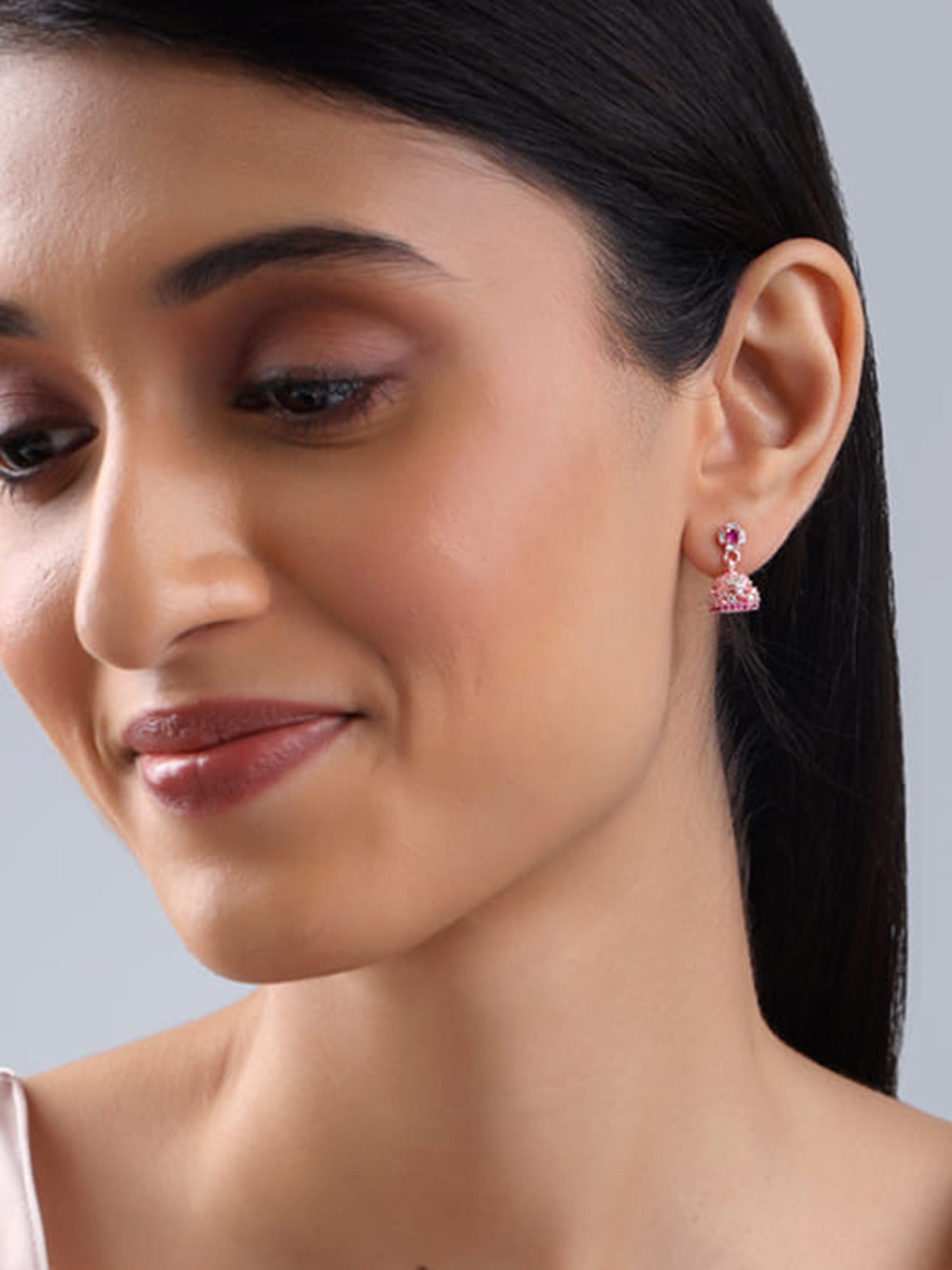 Rose Gold Vaishali Jhumki