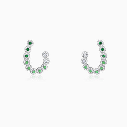 Silver Verde Muse Earrings