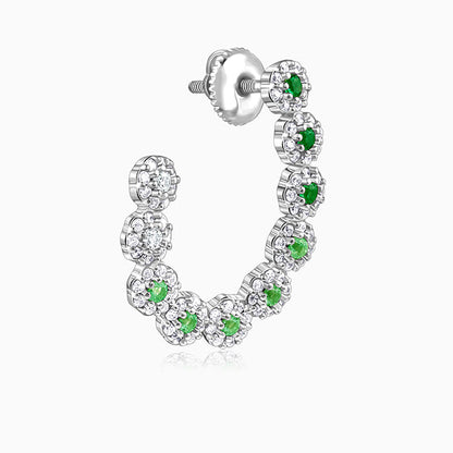 Silver Verde Muse Earrings