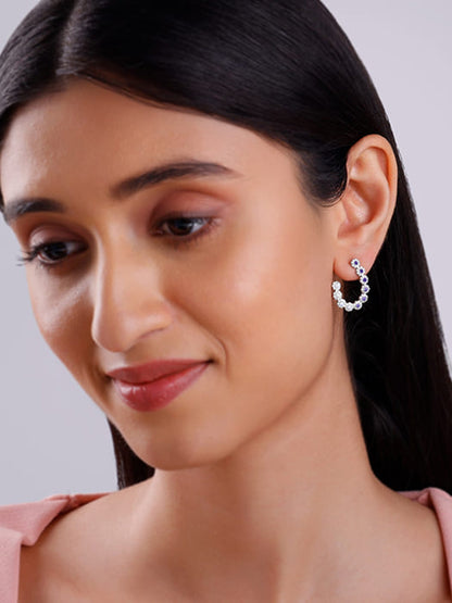 Silver Azul Muse Earrings