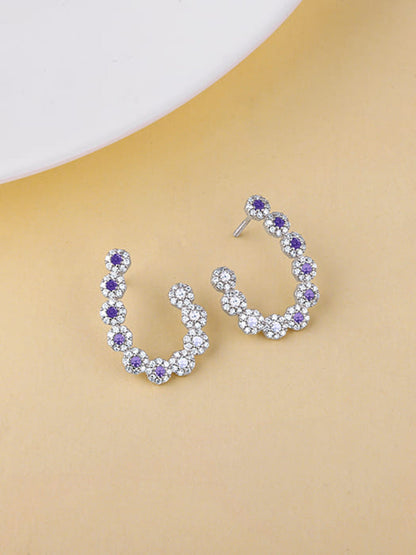 Silver Azul Muse Earrings