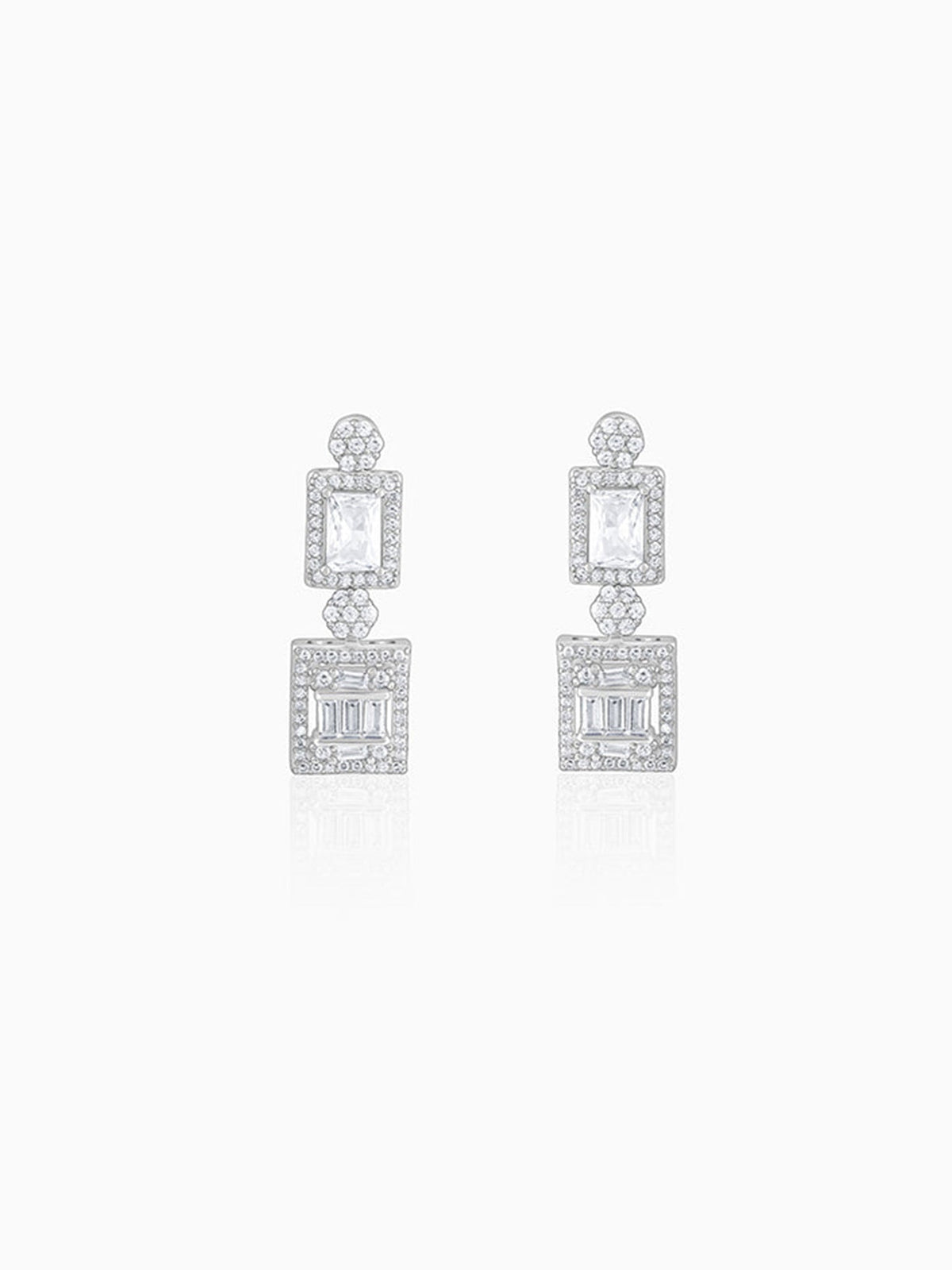 Silver Marion Earrings