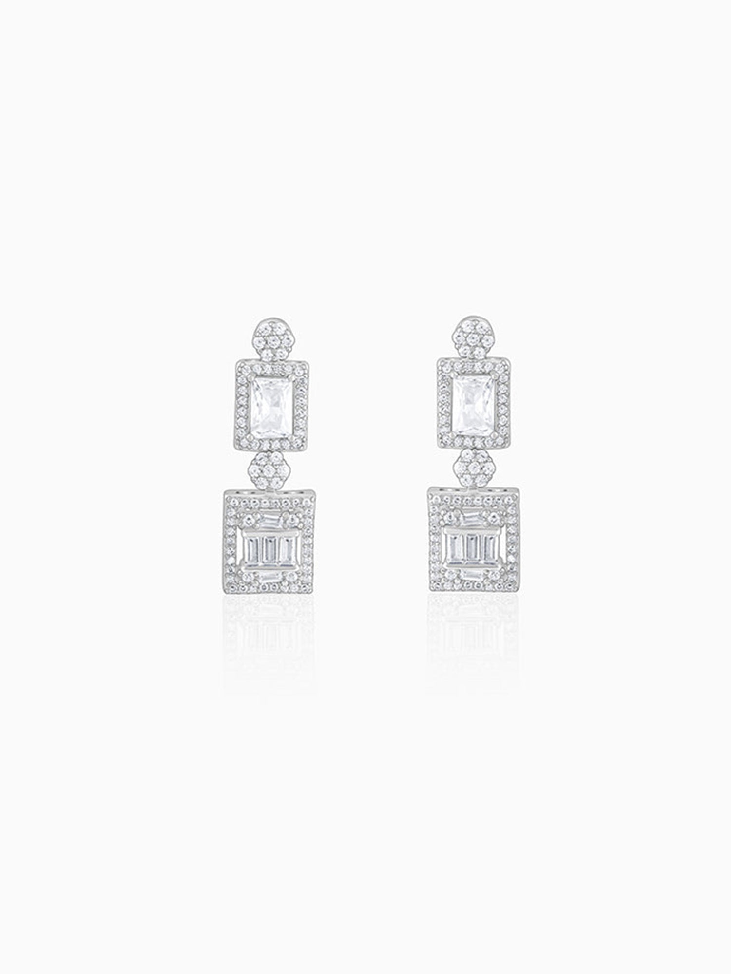 Silver Marion Earrings