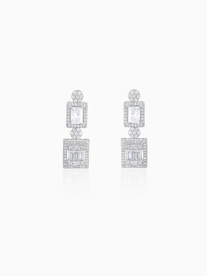 Silver Marion Earrings