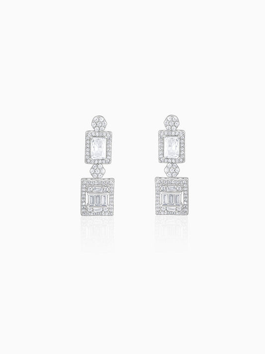 Silver Marion Earrings