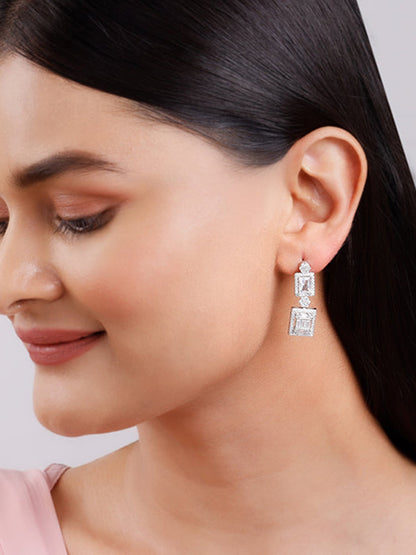 Silver Marion Earrings