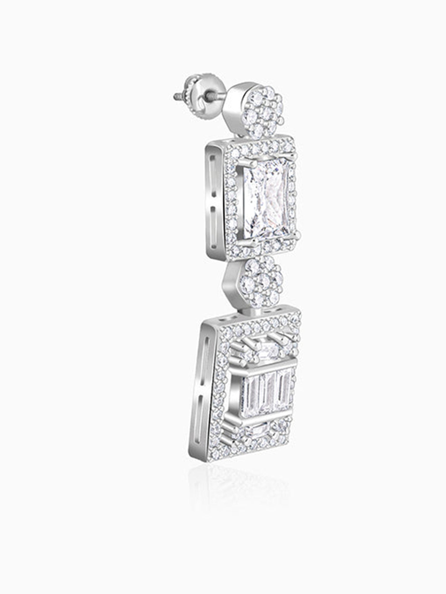 Silver Marion Earrings