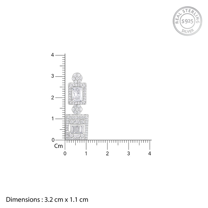 Silver Marion Earrings- Silver earrings for women