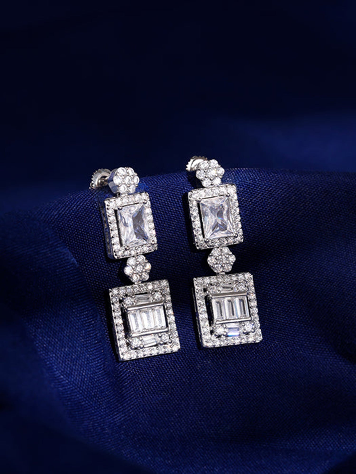Silver Marion Earrings