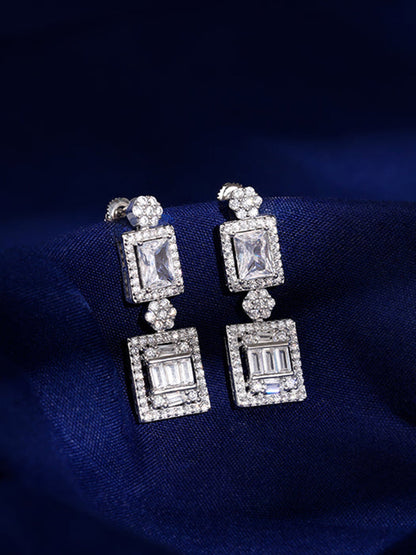 Silver Marion Earrings