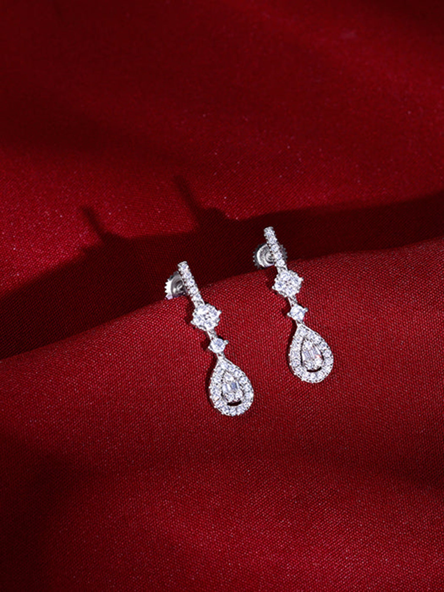 Silver Natalie Earrings