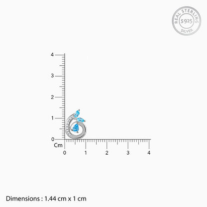 Silver Lysandra Earrings