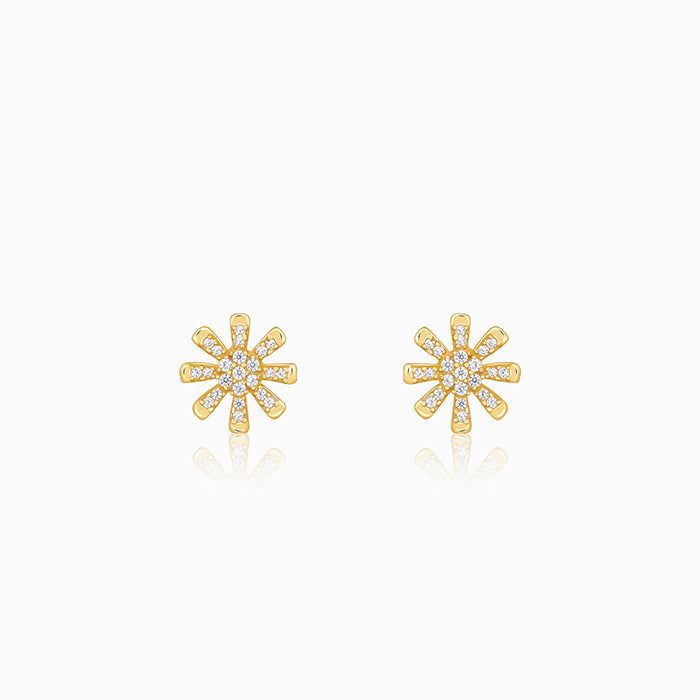 Golden Floret Embrace Studs - ideal mothers day gift