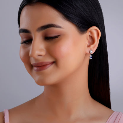 Silver Graceful Adornare Earrings