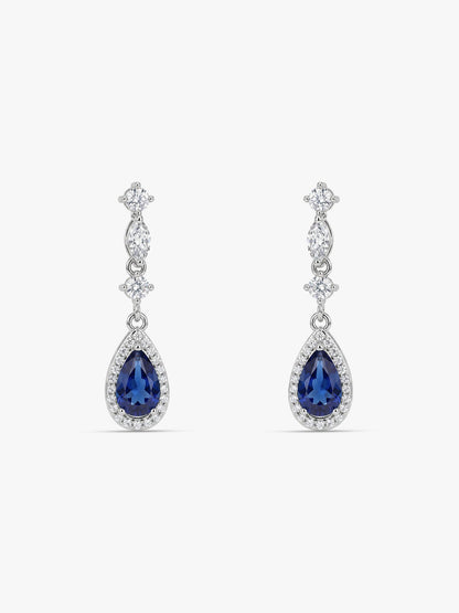 Silver Ivy Earrings