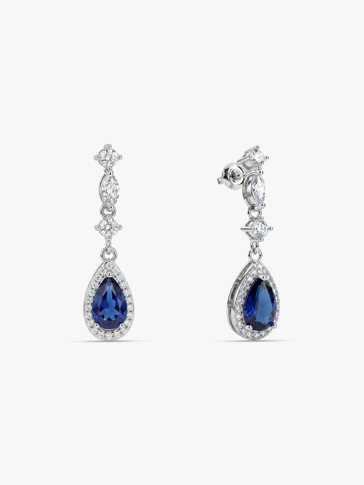 Silver Ivy Earrings
