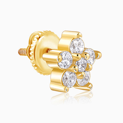 Golden Marilyn Studs