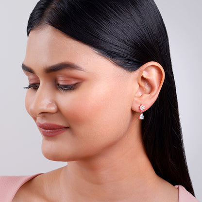 Rose Gold Hilary Earrings