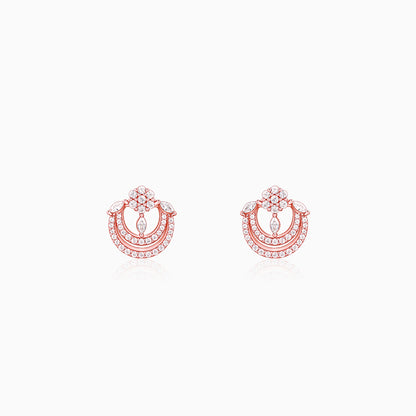 Rose Gold Audrey Earrings