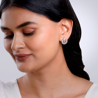 Rose Gold Audrey Earrings