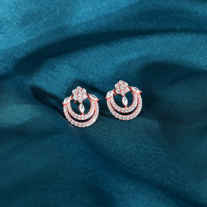 Rose Gold Audrey Earrings