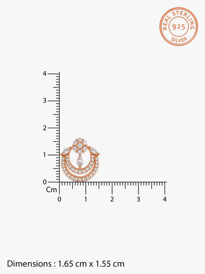 Rose Gold Audrey Earrings