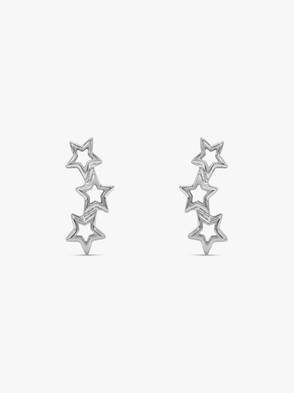 Silver Multi Twinkle Earrings