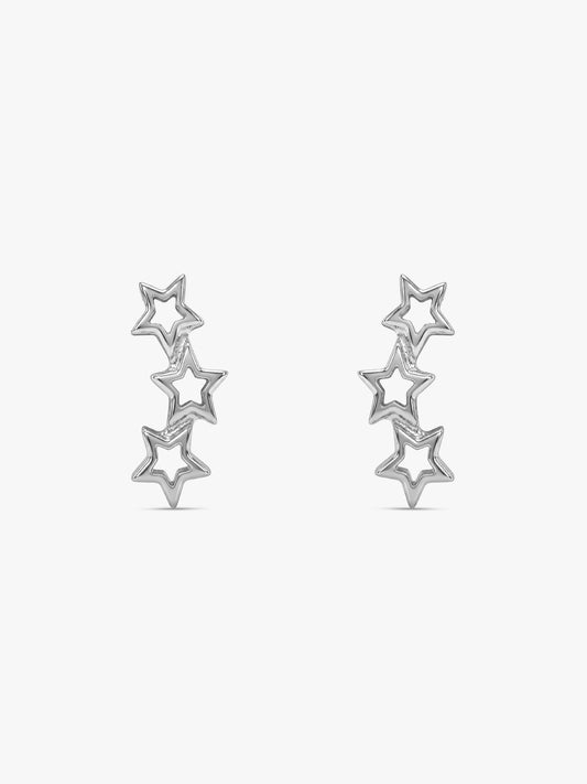 Silver Multi Twinkle Earrings