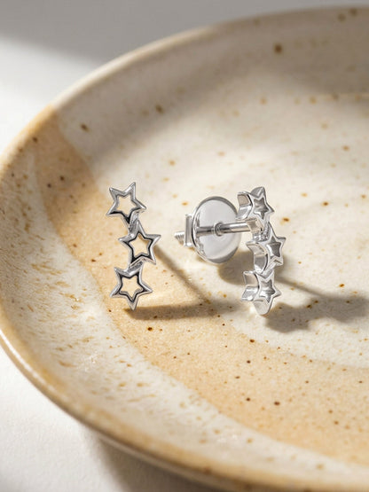Silver Multi Twinkle Earrings