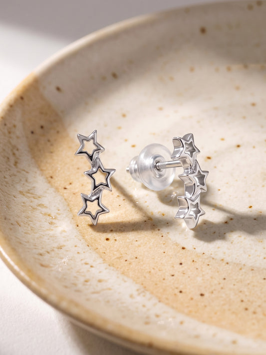 Silver Multi Twinkle Earrings