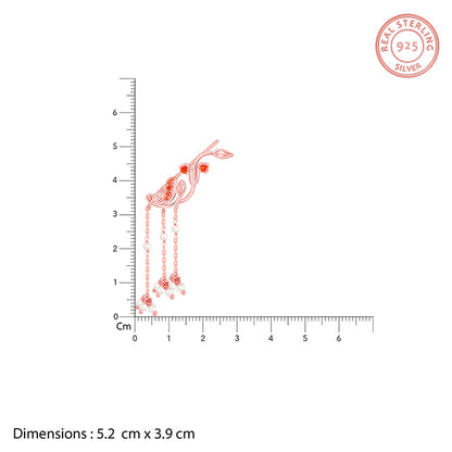 Rose Gold Admiring Climber Earrings