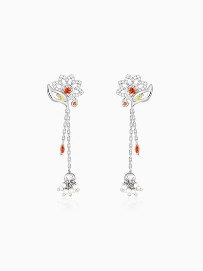 Silver Bhavani Dangler Earrings