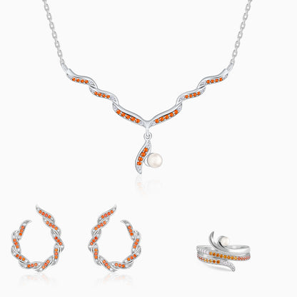 Silver Gaia Set of 3