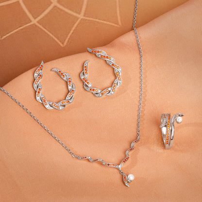 Silver Gaia Set of 3