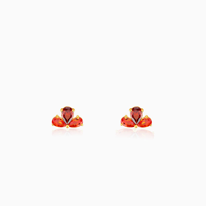 Golden Aurora Studs