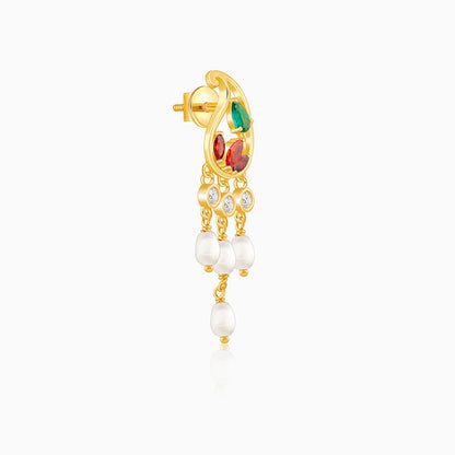 Golden Parvati Earrings