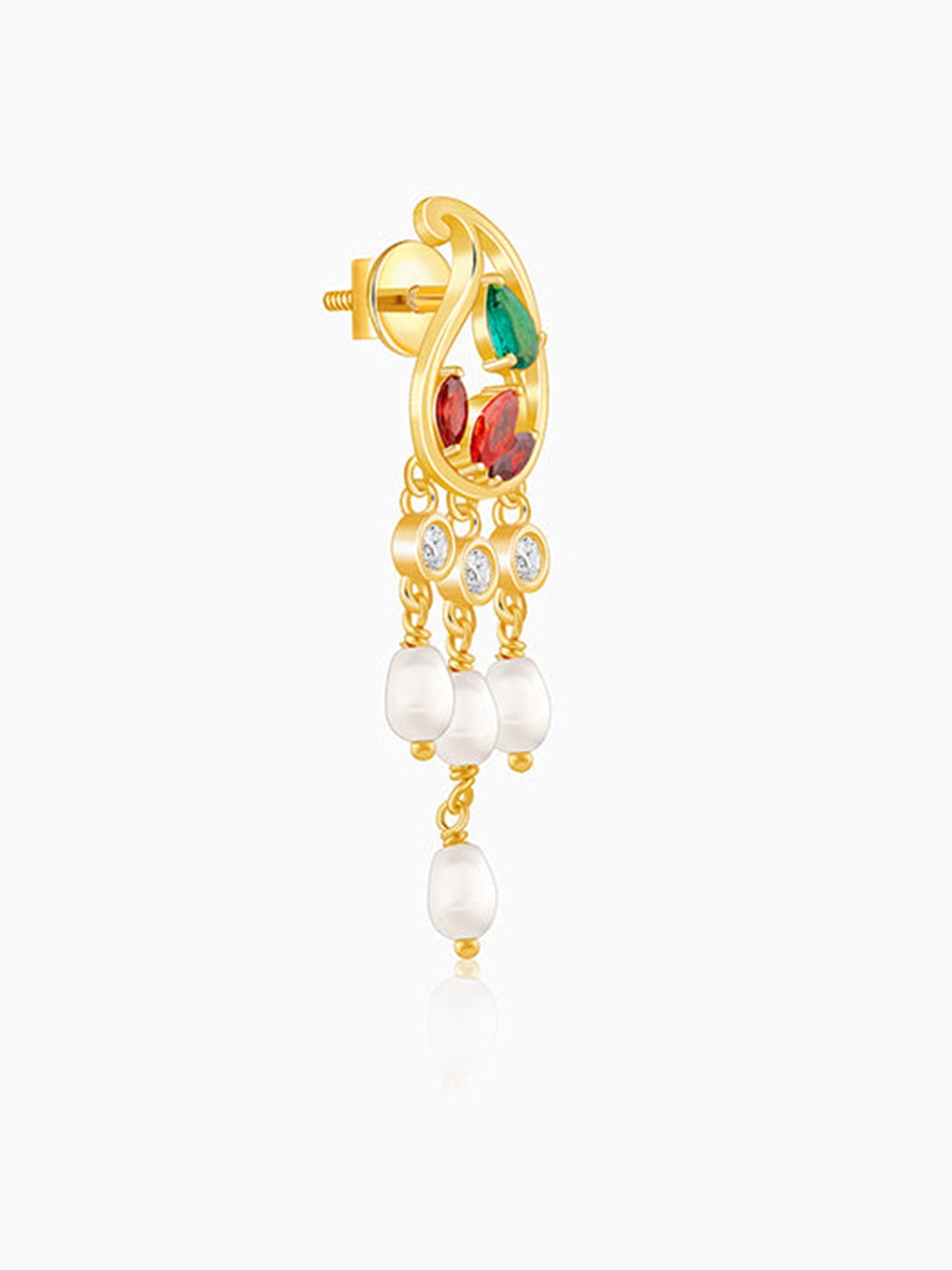 Golden Parvati Earrings