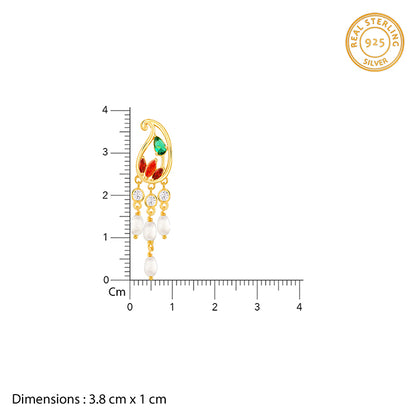 Golden Parvati Earrings