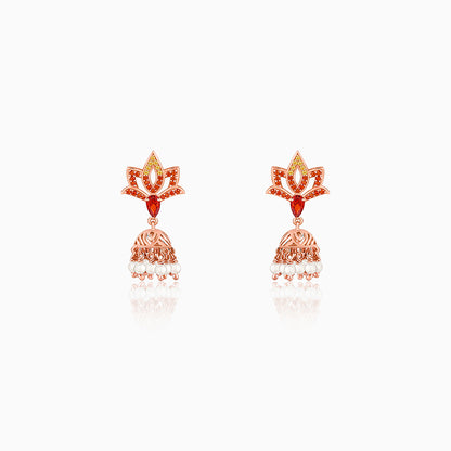 Rose Gold Adishakti Jhumka