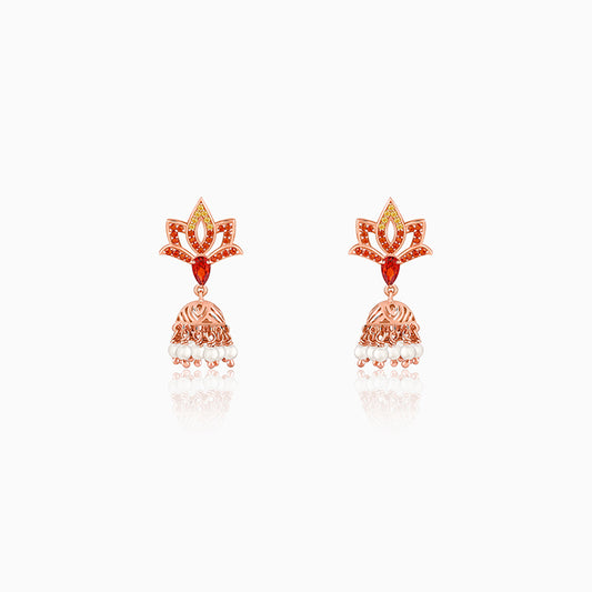Rose Gold Adishakti Jhumka