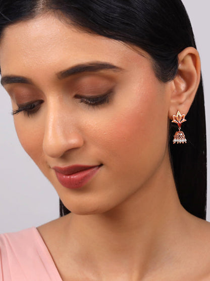 Rose Gold Adishakti Jhumka