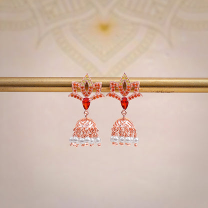 Rose Gold Adishakti Jhumka
