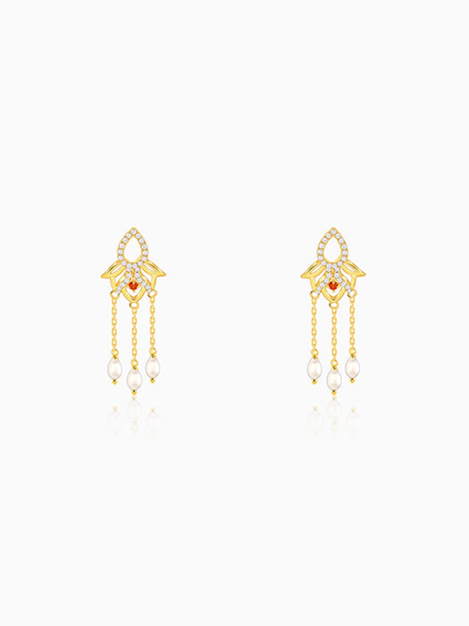 Golden Gauri Earrings