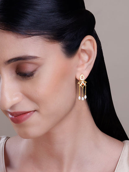 Golden Gauri Earrings