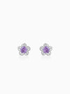 Silver Royal Blossom Studs