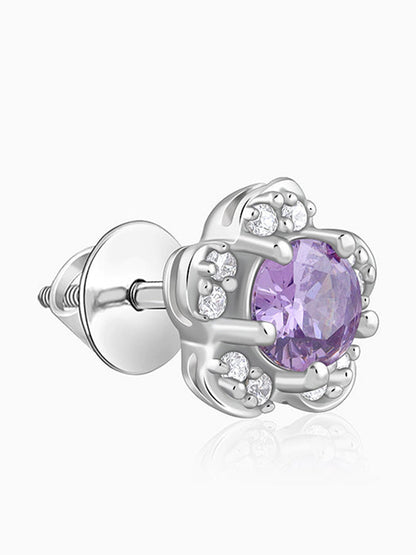 Silver Royal Blossom Studs