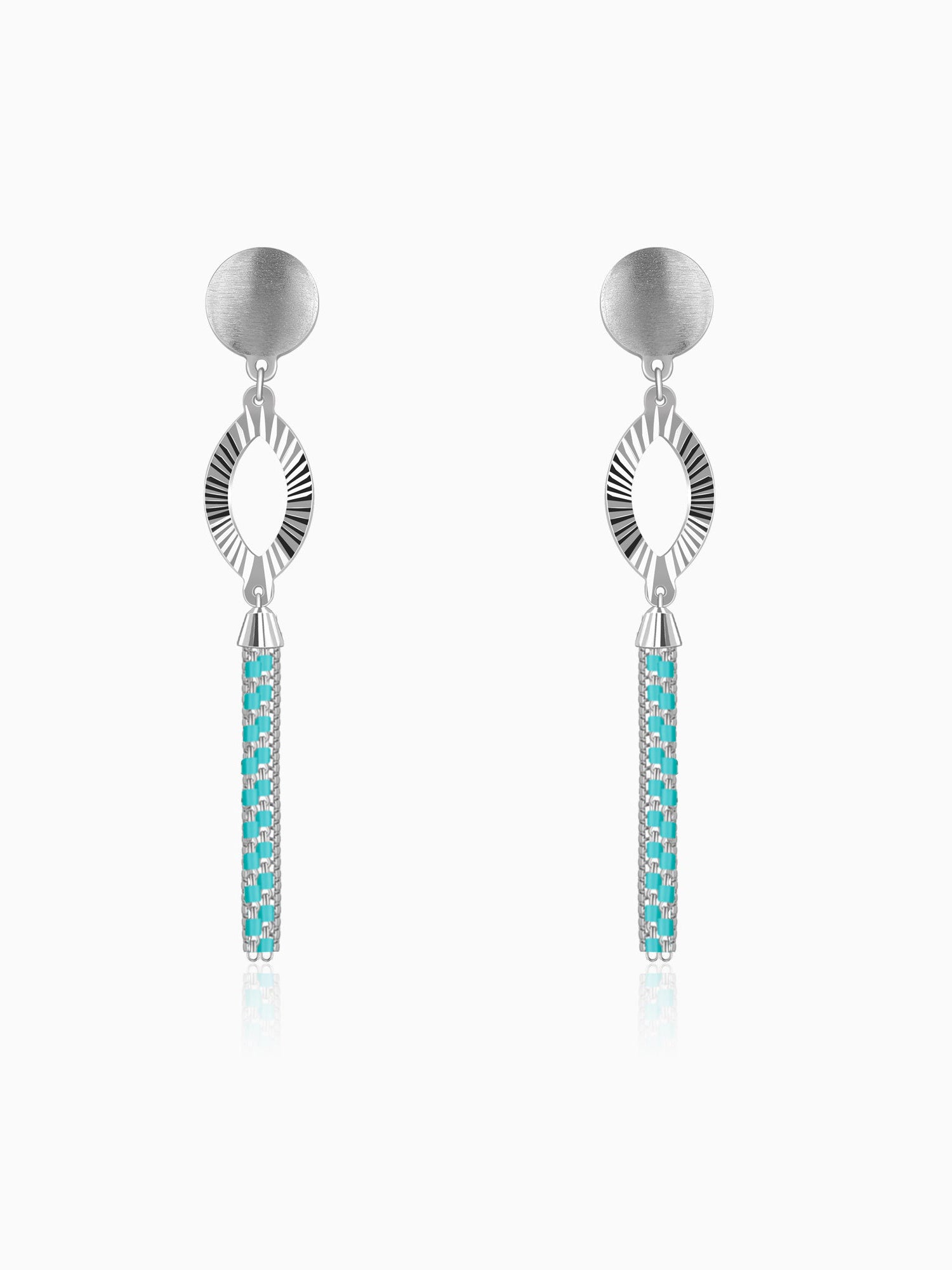 Silver Levitating Earrings